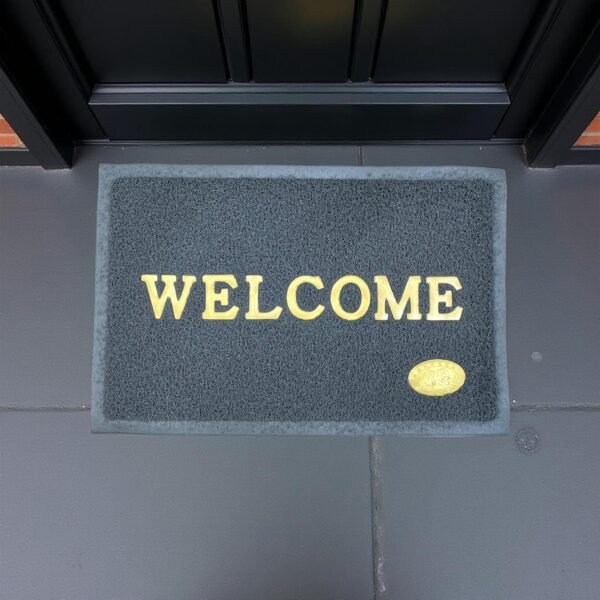 ✅ premium rubber welcome door mat