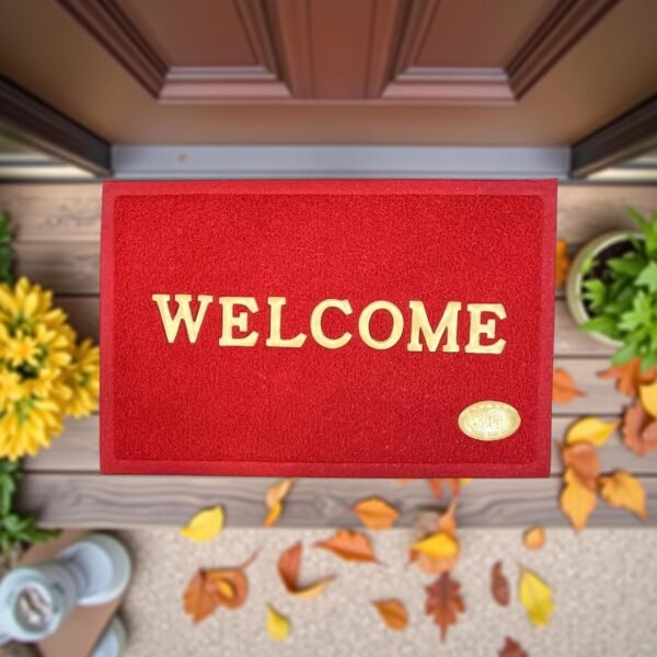 heavy duty welcome door mat – color options available
